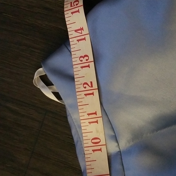 𝅺alyce Paris Formal Prom Dress Light Pale Blue 2 Piece Size 4 - Picture 13 of 16